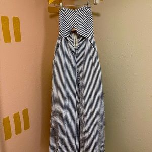 Strapless jumpsuit